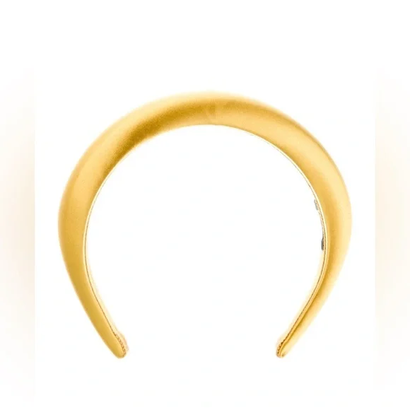 Prada Satin Gold Headband - Picture 2 of 4